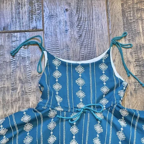 Wildling Teal Boho Nico Dress 4T